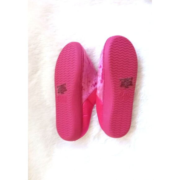 Velveteen Memory Foam Lined Slippers (Size Small / 5-6) Pink Color Only ~ NEW!! - Picture 3 of 6